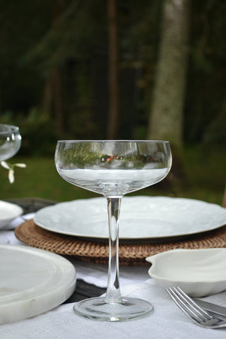 Vintage Champagne Glasses ( set of 6 )