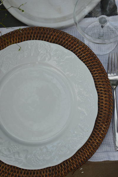 Rattan Placemats ( set of 6 )