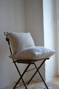 Ostuni Nude Linen Waffle Pillow Cover