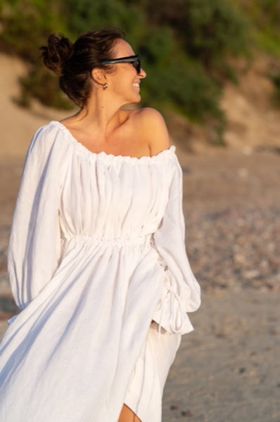 Off Shoulder Outlander Maxi Dress