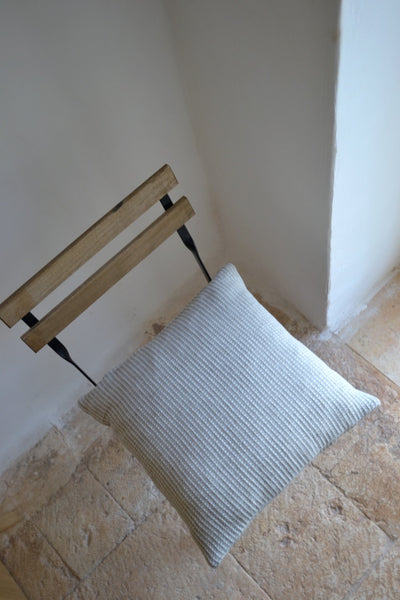 Ostuni Nude Linen Waffle Pillow Cover