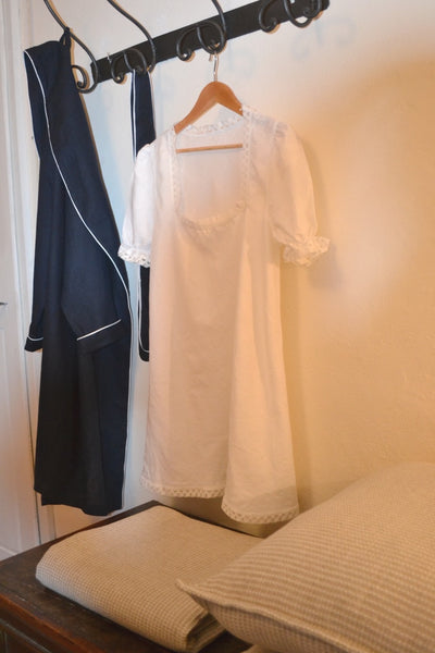 Ostuni Nude Linen Waffle Blanket